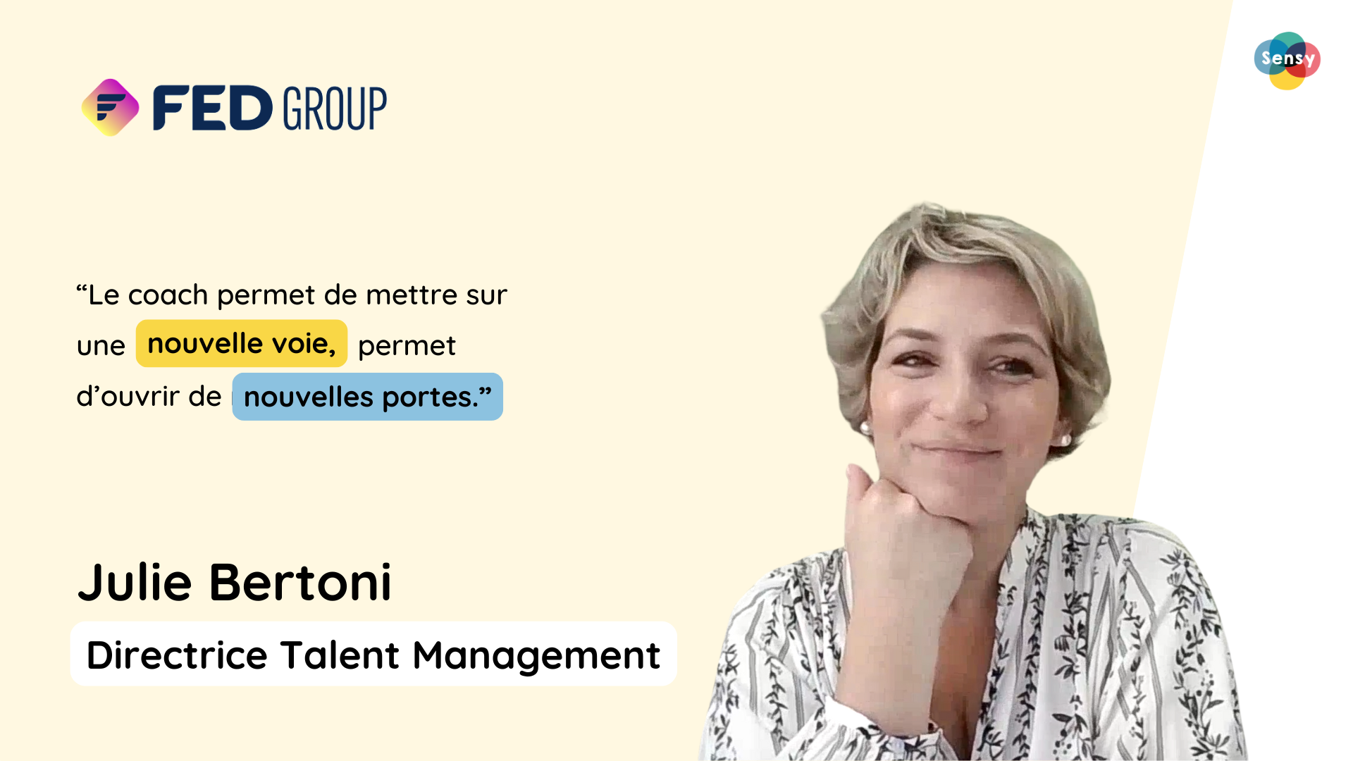 Julie Bertoni Groupe FED