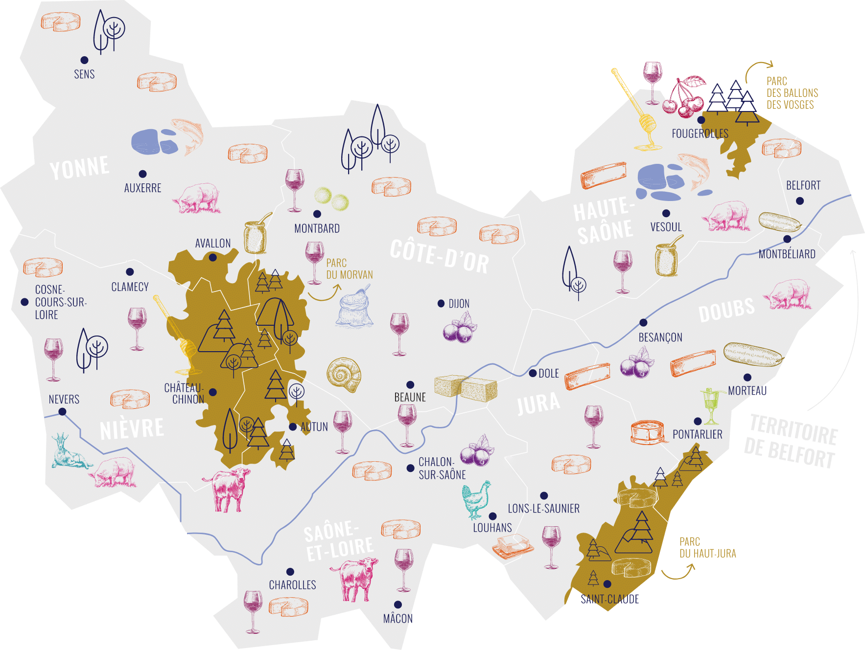 produits-gourmands-map-gppr GPPR - map bourgogne franche comté